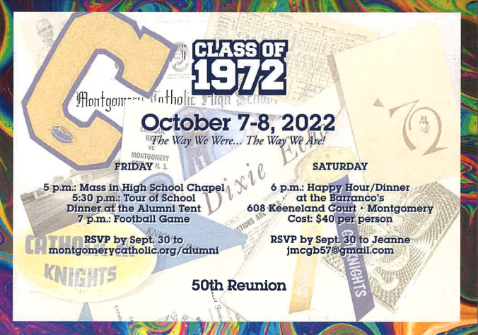 Class of 1972 - 50th Reunion 1