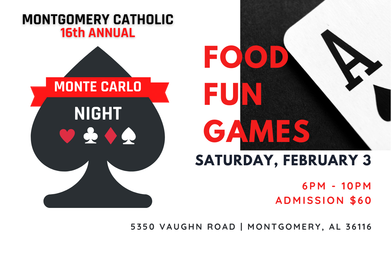 Monte Carlo Night - Montgomery Catholic