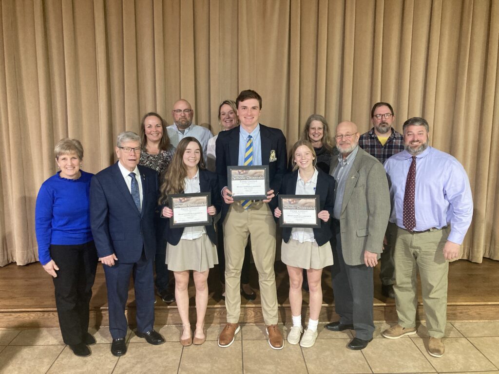 Knights of Columbus Recognize Montgomery Catholic’s Annual Essay Contest Winners 3