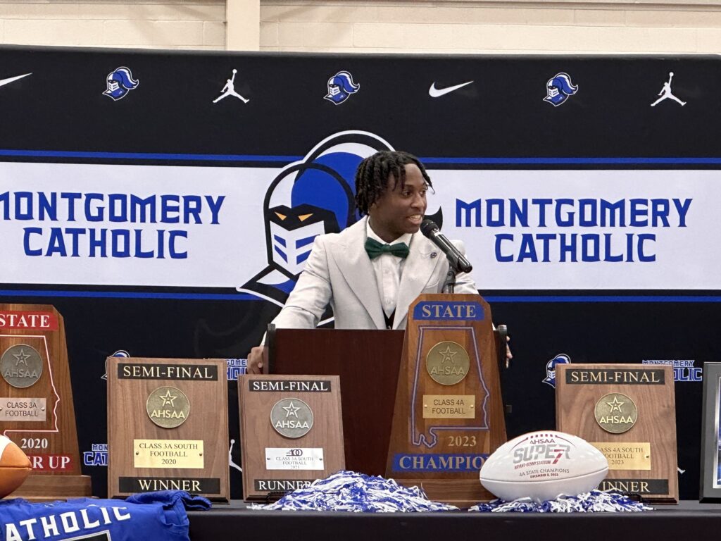 Montgomery Catholic Holds Football Signing Ceremony for 4 Players 6
