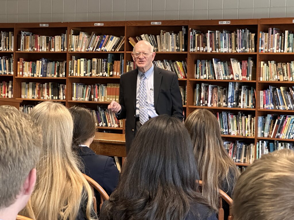 Montgomery Catholic Welcomes Former Ambassador of the United States to Afghanistan, Ronald E. Neumann, to Speak to Students and Faculty 2