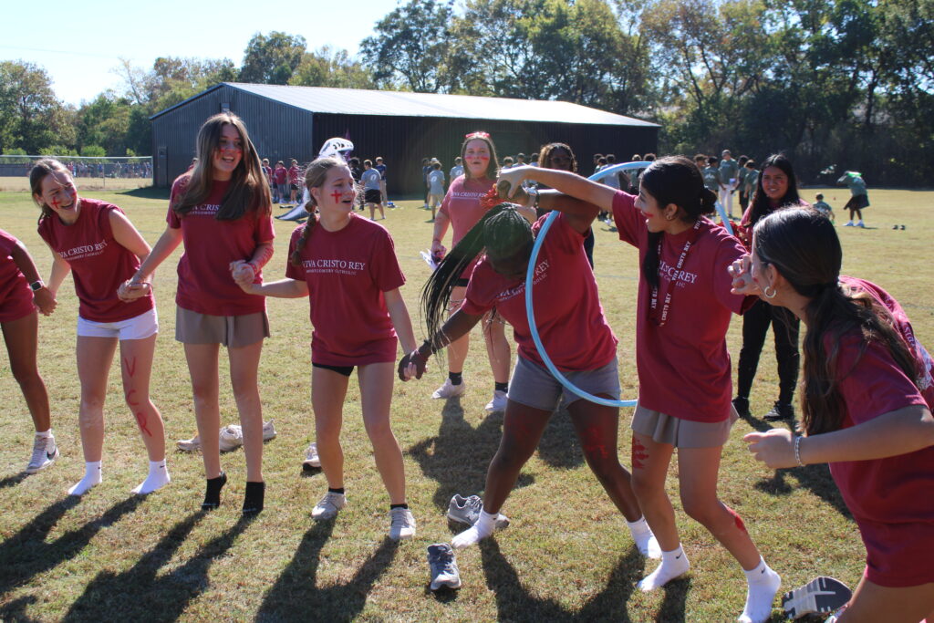 House Pride on Full Display at Montgomery Catholic’s House Olympics! 1