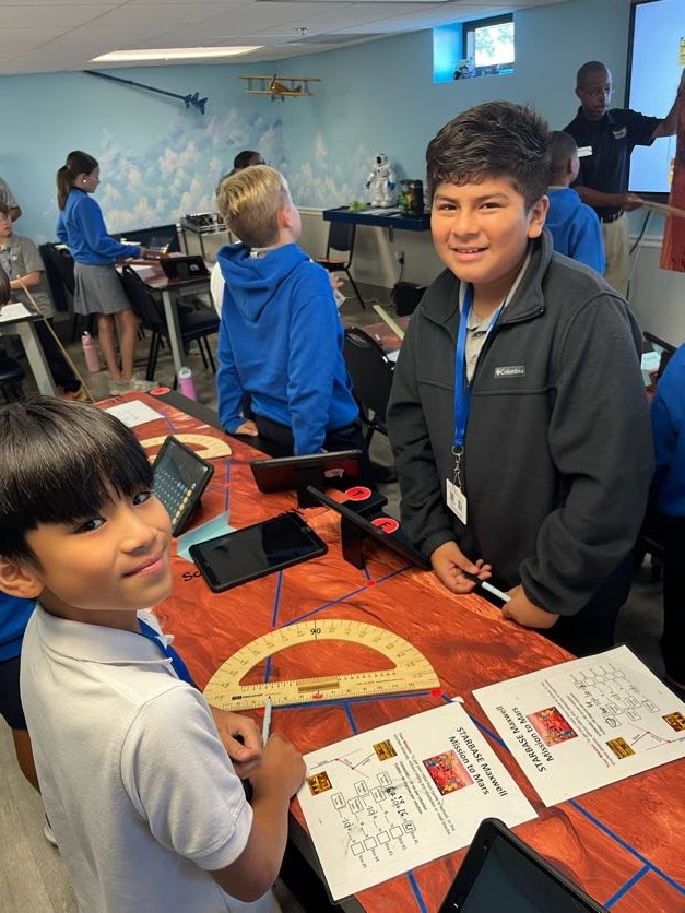 Holy Spirit Campus 5th Graders Blast Off with STEAM Learning at STARBASE Maxwell 2