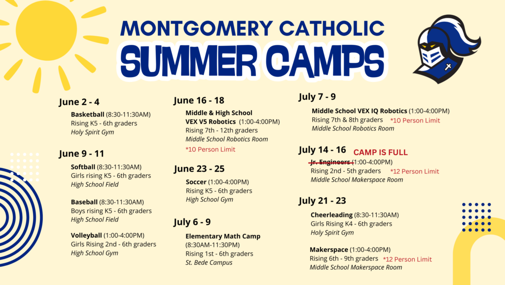 2026 Summer Camps 1 2026 Summer Camps 1